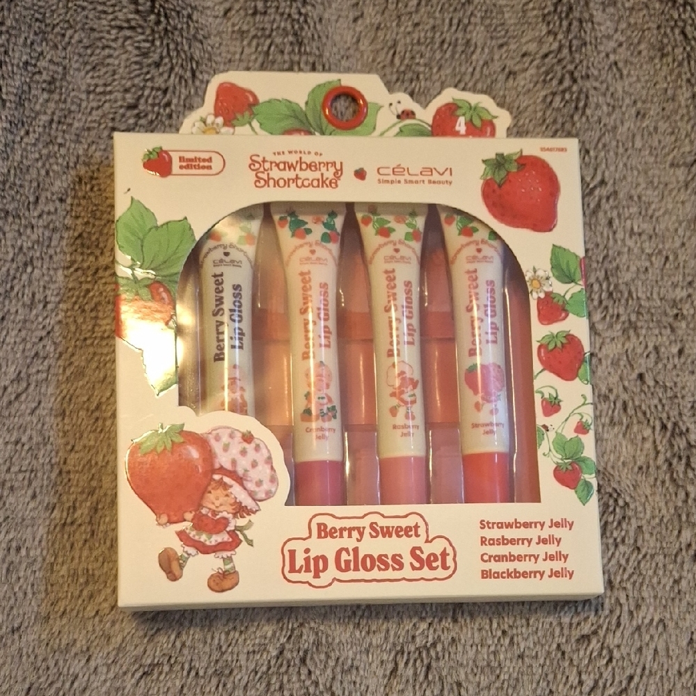 Strawberry Shortcake Berry Sweet Lip Gloss Set